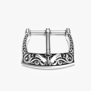 Ornamental Baroque Belt Buckle