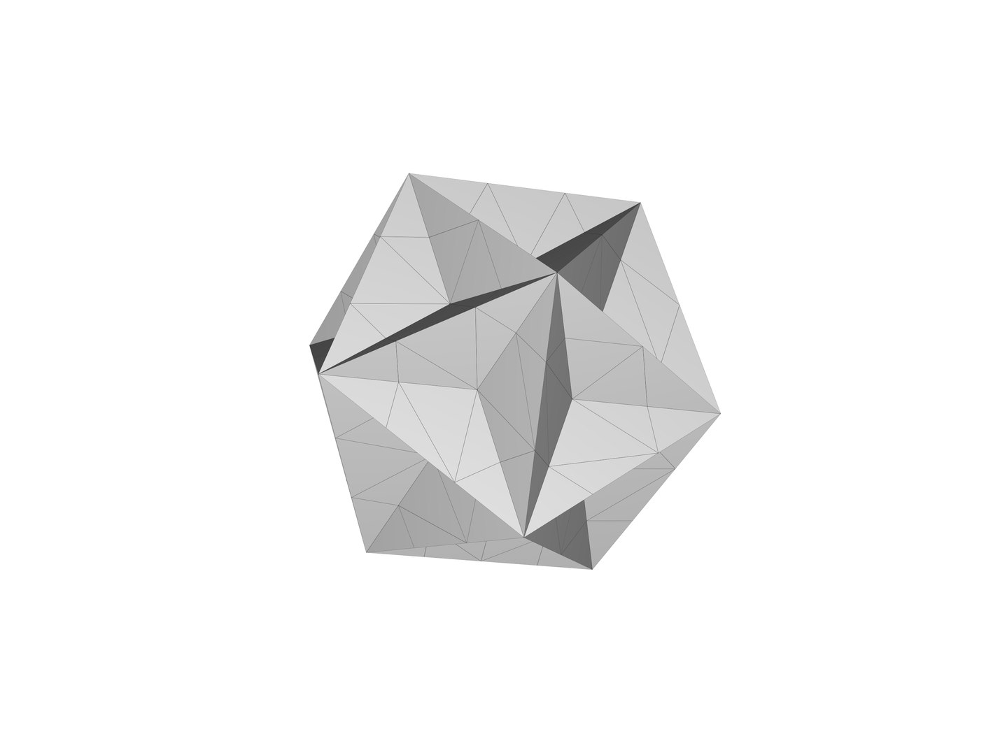 Great Dodecahedron 3D Model - TurboSquid 1553487