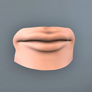 mouth head 3d model