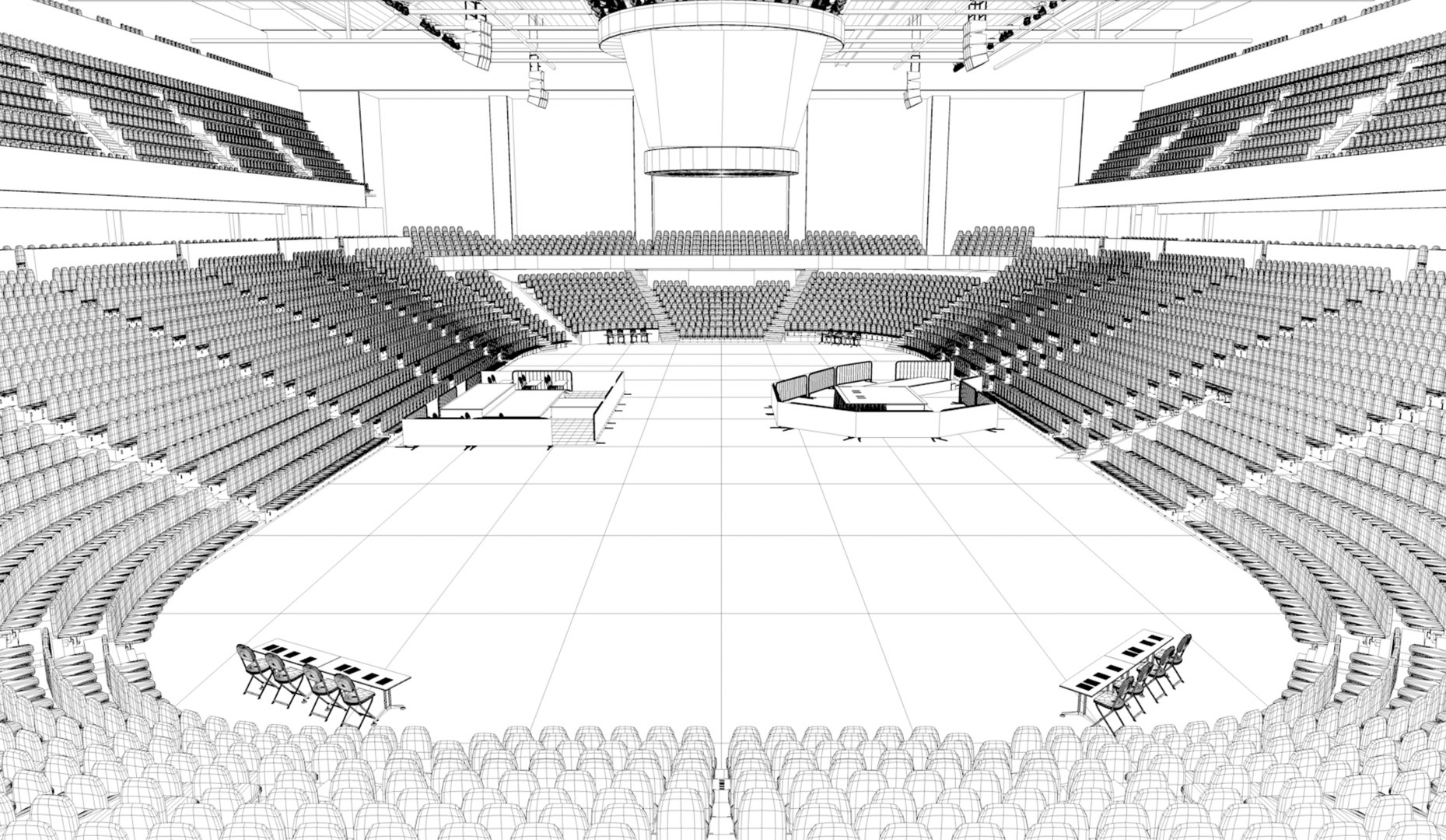 Arena Stadium Model - TurboSquid 1658800