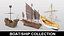 3D BOAT or SHIP COLLECTION  V100