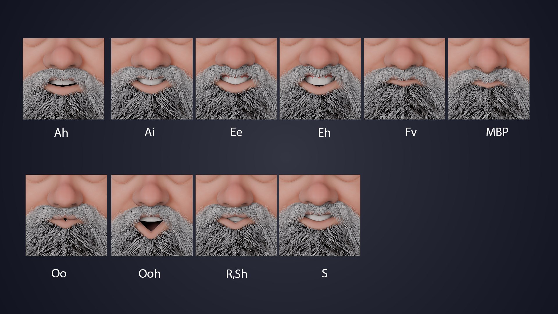 Stylized Santa Claus rigged 3D model https://p.turbosquid.com/ts-thumb/3Q/oBtRh7/CN/mouth/jpg/1764657502/1920x1080/fit_q87/fda5a85d441273de693d76fbf52fa58b6be3cbd5/mouth.jpg
