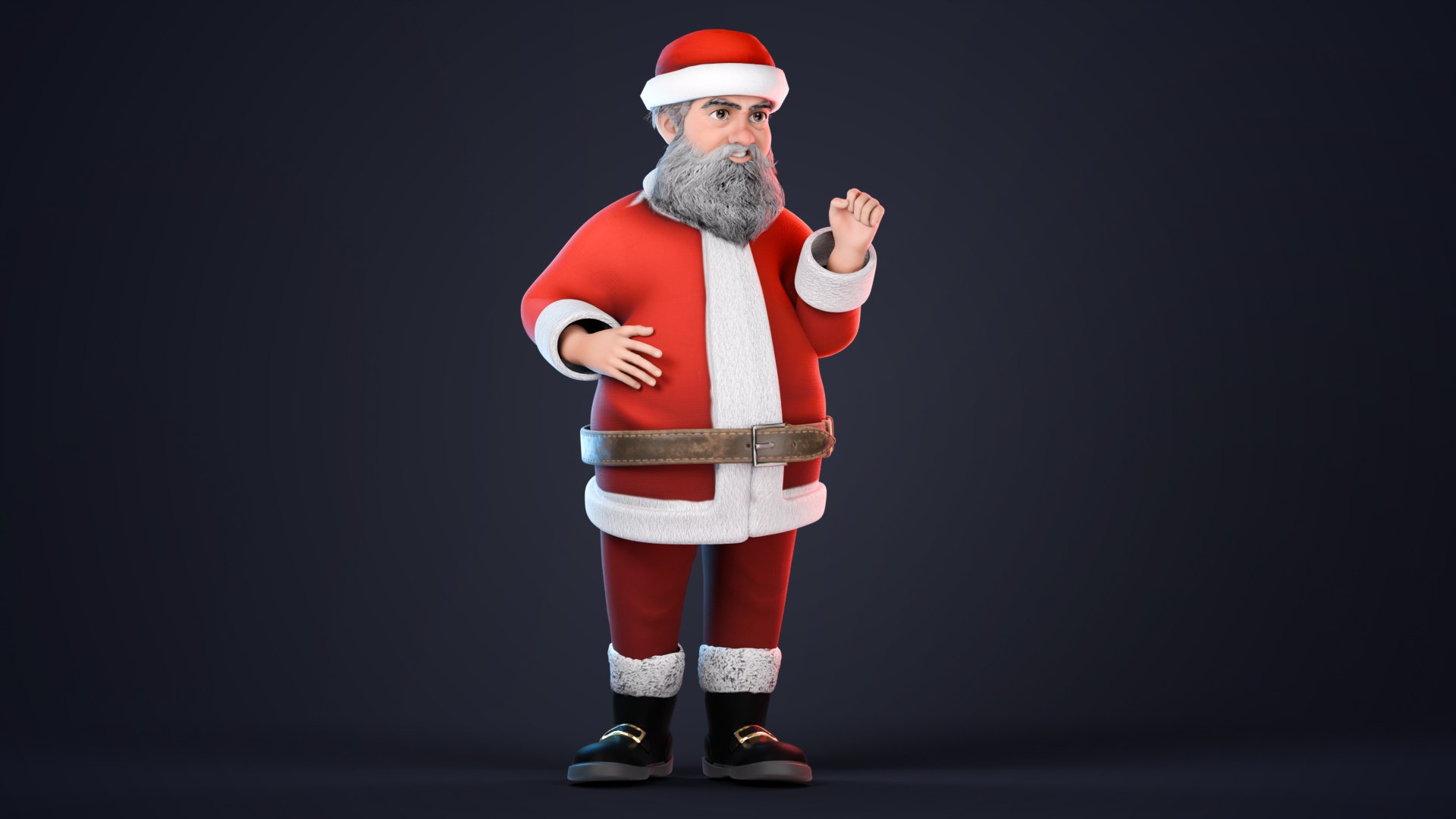 Stylized Santa Claus rigged 3D model https://p.turbosquid.com/ts-thumb/3Q/oBtRh7/I3/santapose12/jpg/1764657507/1920x1080/fit_q87/4c91c28da82692f78c03ad9383b32b1f8d21d7b4/santapose12.jpg