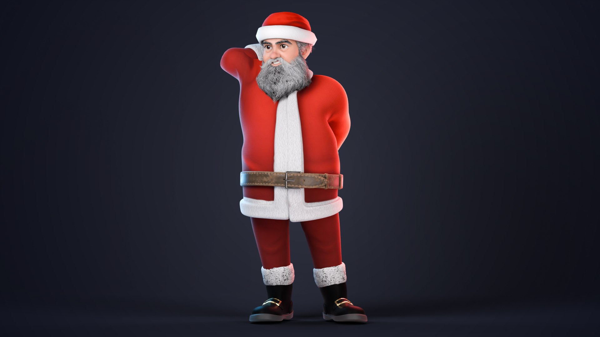 Stylized Santa Claus rigged 3D model https://p.turbosquid.com/ts-thumb/3Q/oBtRh7/ZM/santapose5/jpg/1764657505/1920x1080/fit_q87/2ffac7c5d8432e8ae6ba35912874b0ca9e6dd543/santapose5.jpg