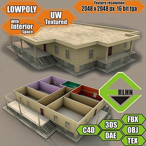 3ds max house interior building