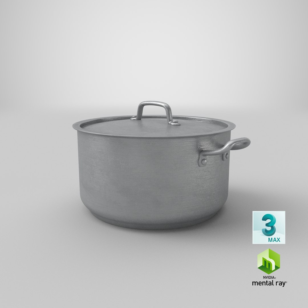 3D realistic stainless pot model https://p.turbosquid.com/ts-thumb/3Q/vFRUky/RquJ2wVh/stemcell_max_mental_ray_render/png/1602047008/1920x1080/fit_q87/0ca63a46a5f094be24a70df9be27649f983732b2/stemcell_max_mental_ray_render.jpg