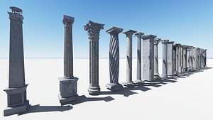 3D columns model
