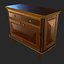 Commode de meuble vintage PBR prête pour le jeu