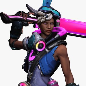 ChromaCrash Ekko - League of Legends model