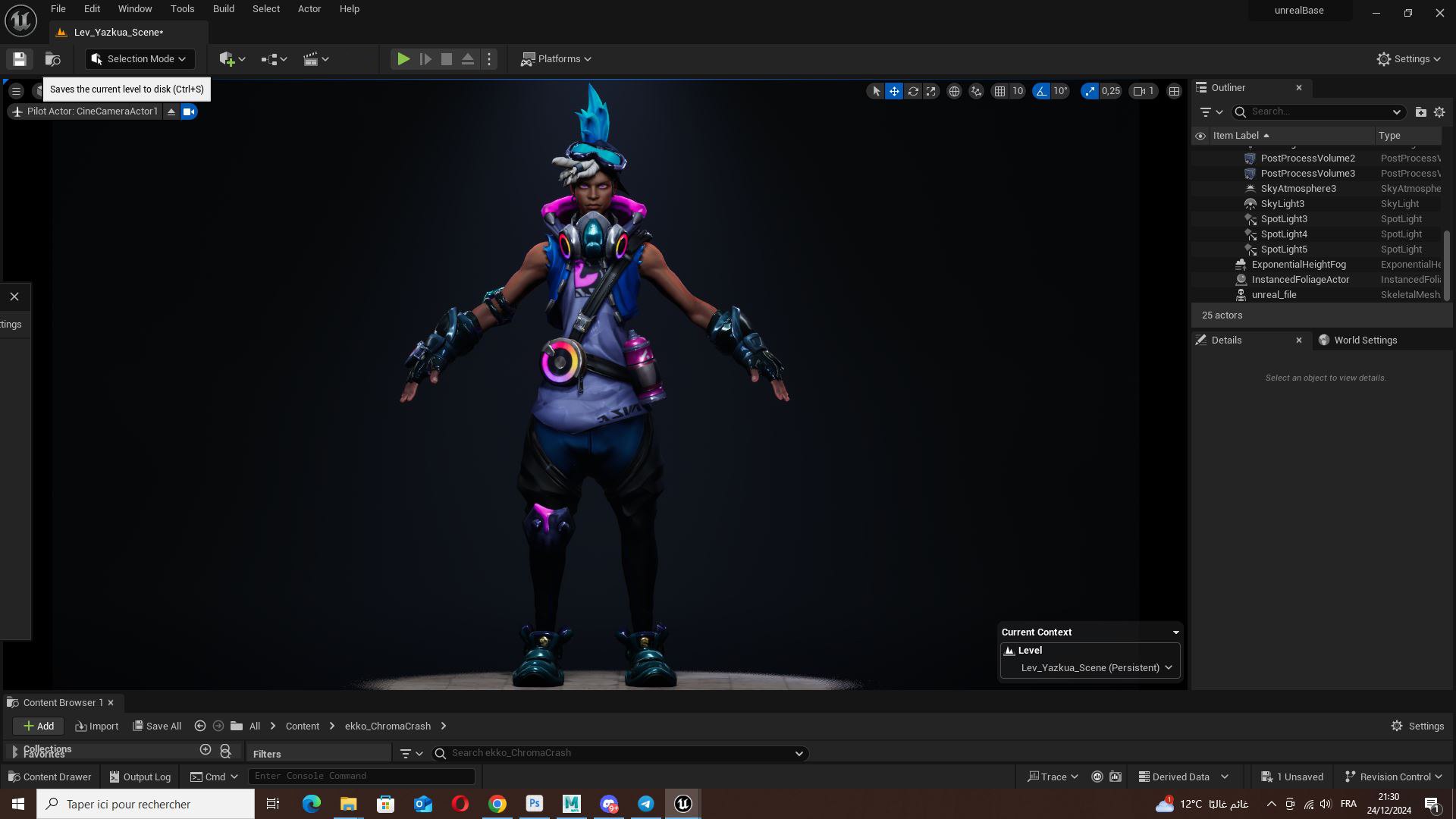 ChromaCrash Ekko - League Of Legends Model - TurboSquid 2329534