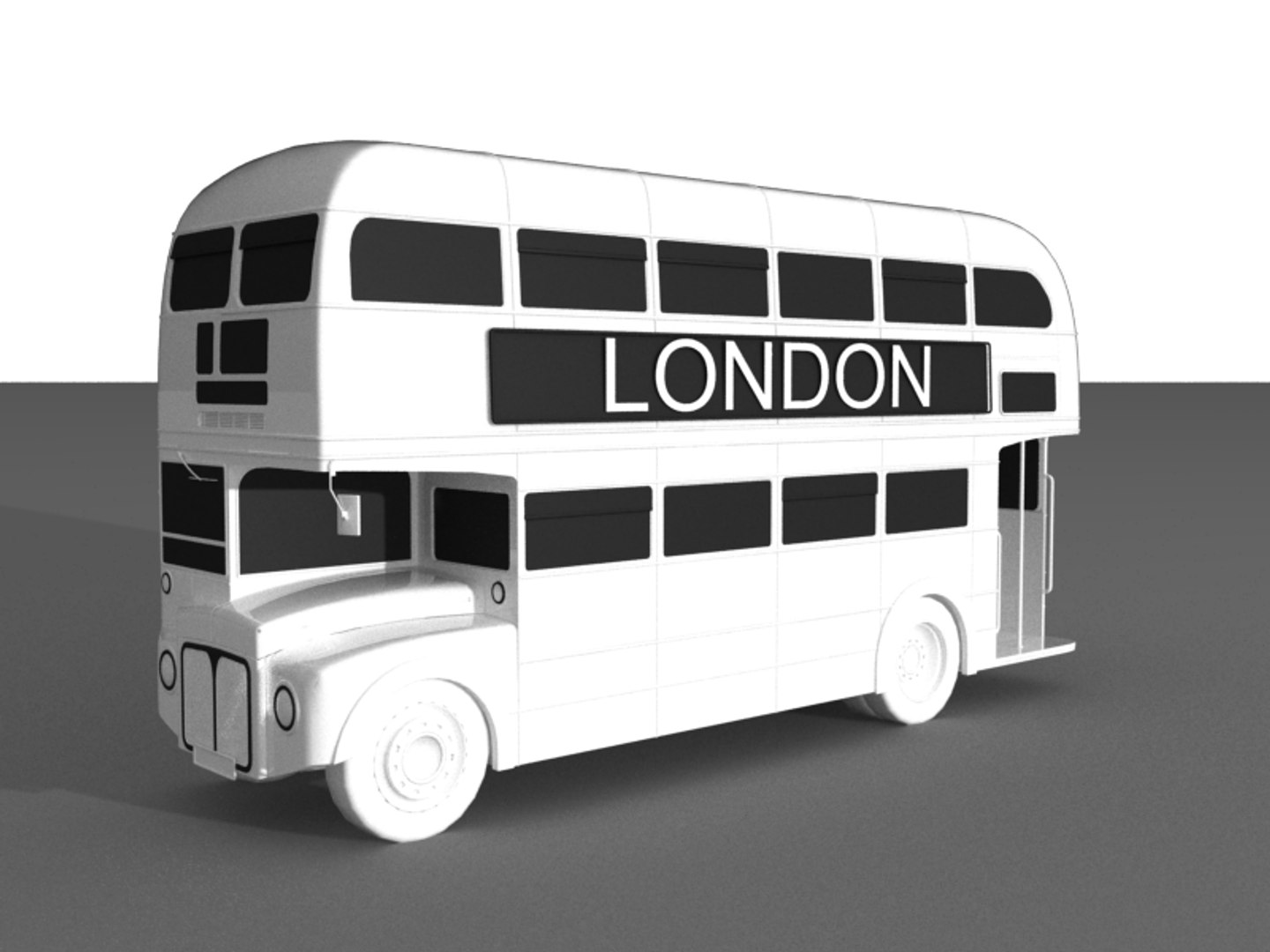 London Buss Model TurboSquid 1583215