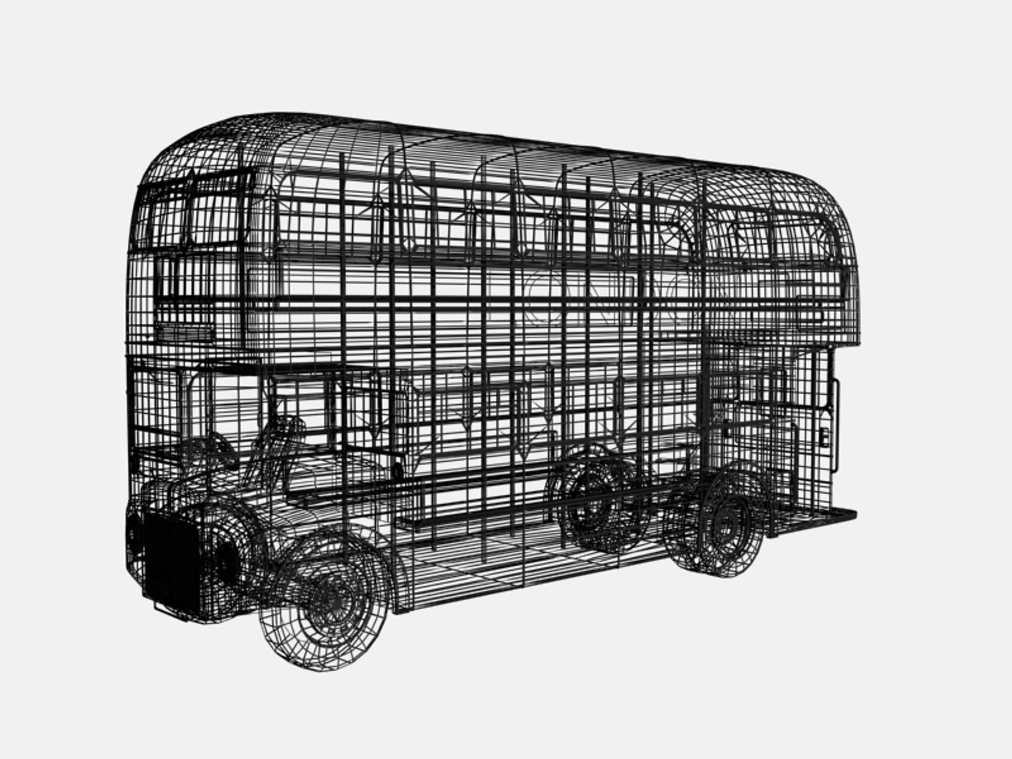 London Buss Model TurboSquid 1583215