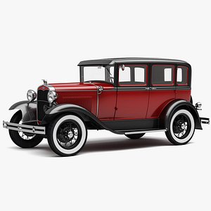 Ford Model A 1929 Fordor Sedan  Antique Car