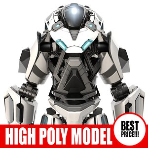 robot bot 3d model