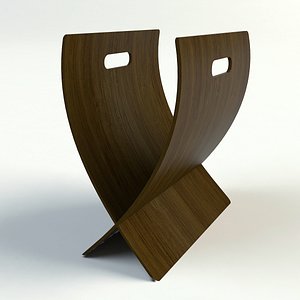 chaisso magazine rack 3d model