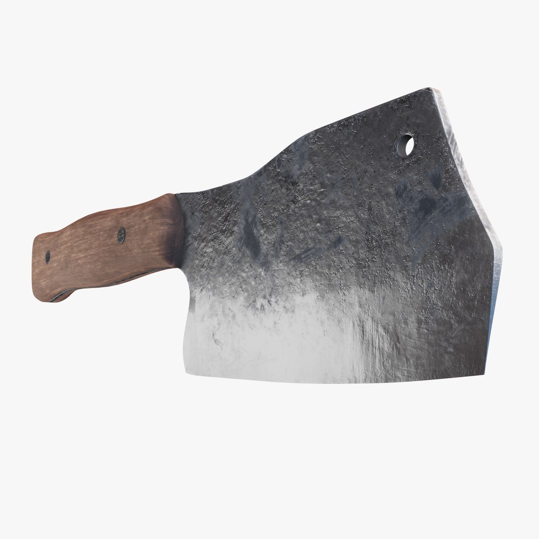 Meat Cleaver PBR 3D - TurboSquid 1884645