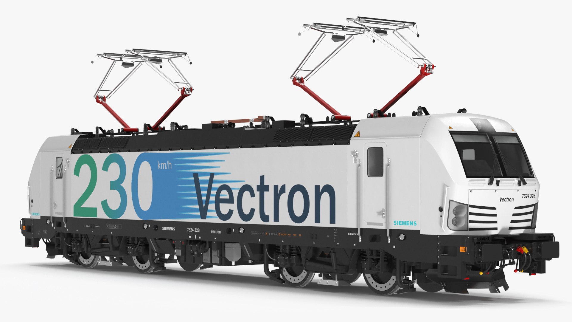 Siemens Vectron Locomotive White Rigged For Maya 3D Model - TurboSquid ...