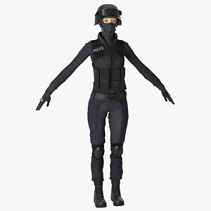 SWAT Woman Asian 2