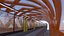 Schwebebahnstation mit Zug 2023 III