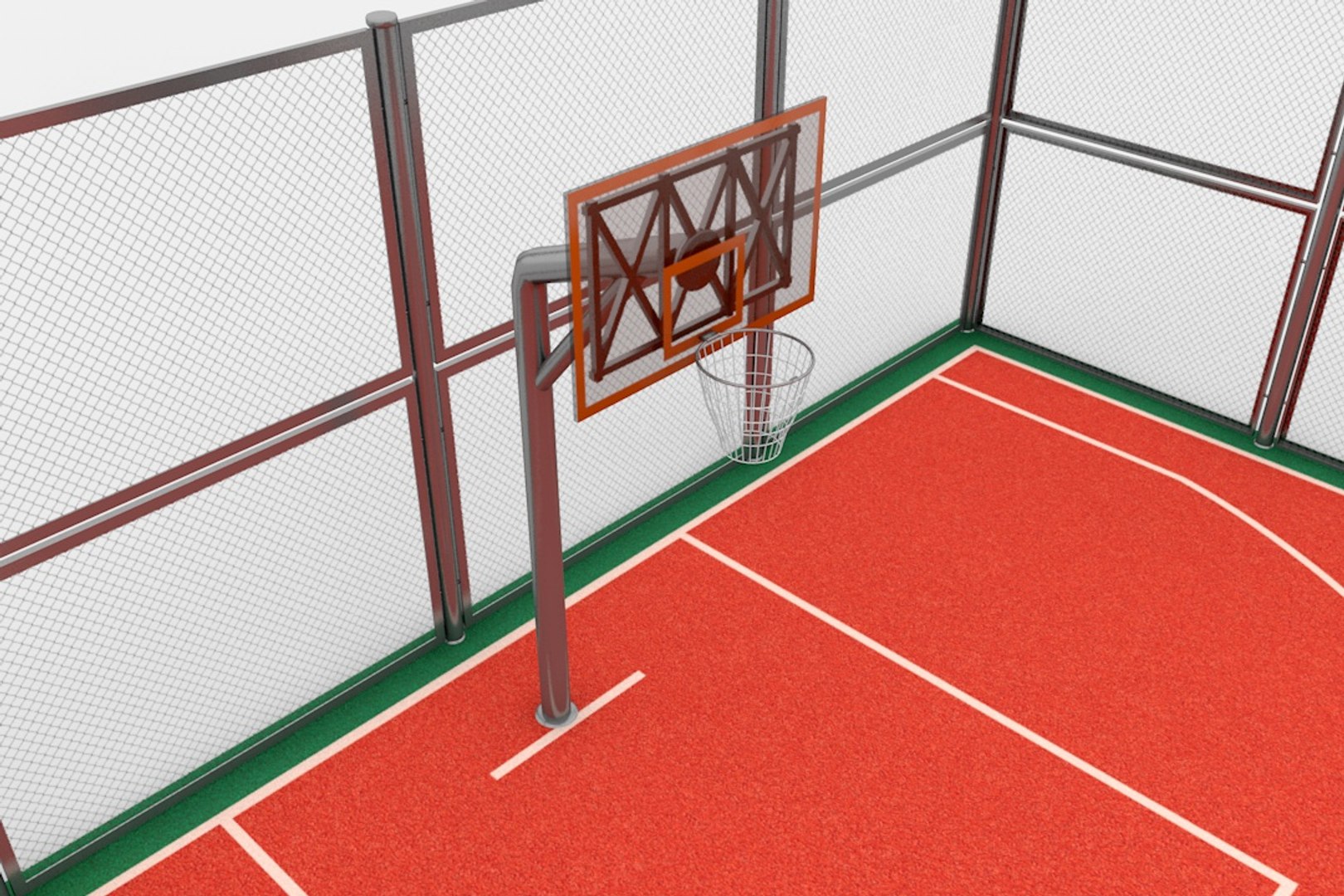 Project Basketball 3d Model