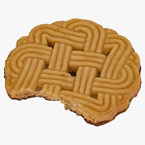 3D christmas chocolate biscuit 03