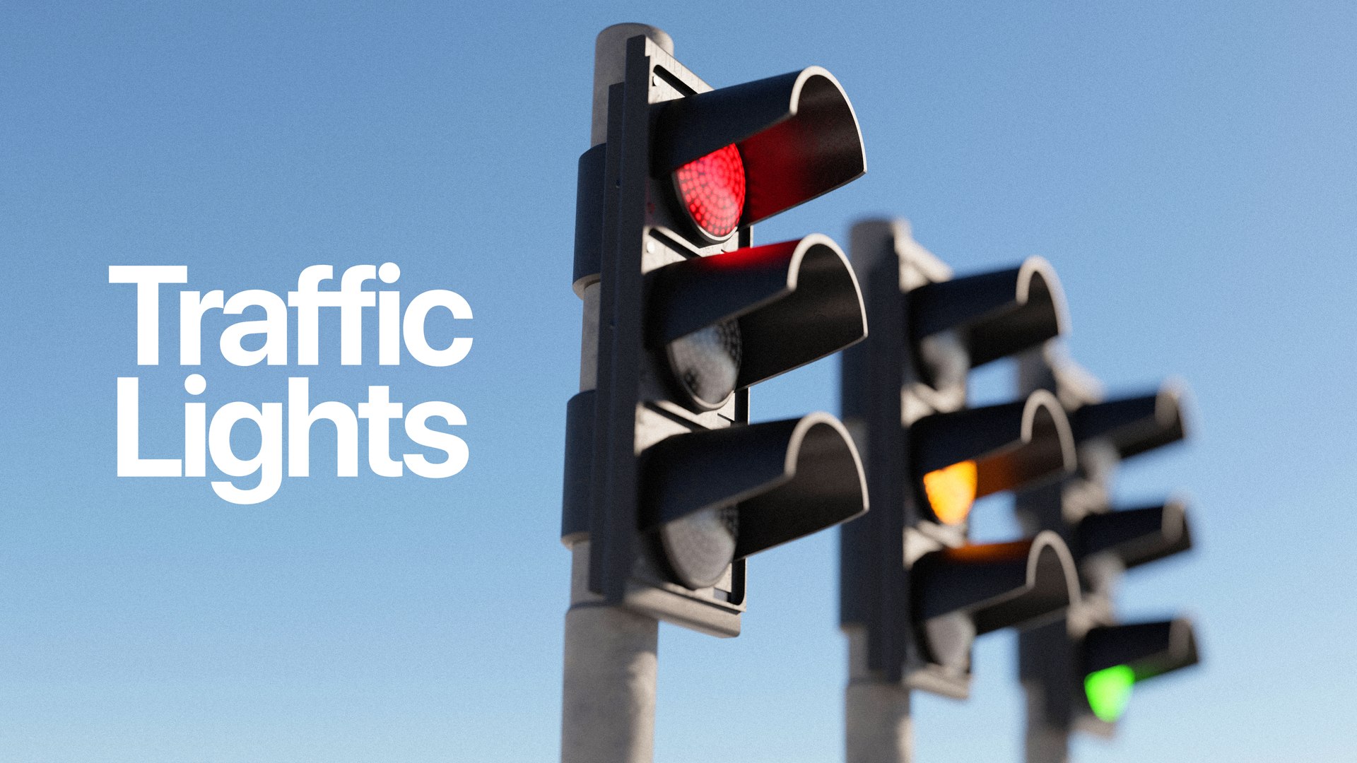 3D model TRAFFIC LIGHTS - TurboSquid 1946133