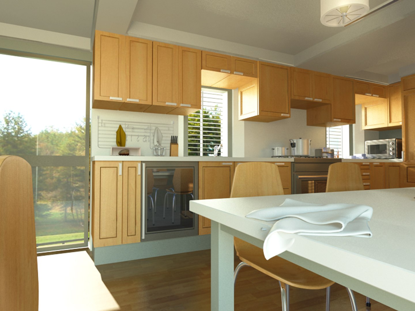 3D Modern Kitchen 1 - TurboSquid 2126430