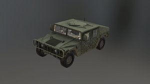 3D hummer hmmwv