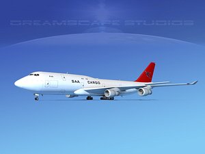 3d boeing 747 747-8 747-8i model