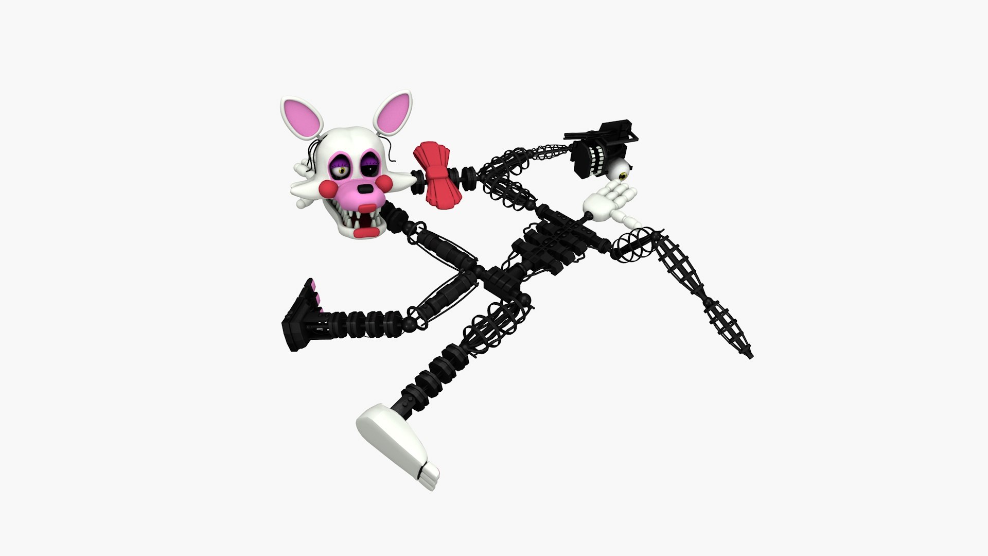 FNAF Broken Mangle - TurboSquid 2348888