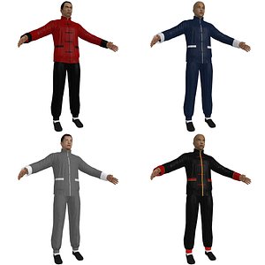 3dsmax kung fu martial artist