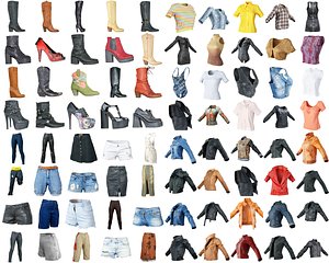 80 Clothing Items Rock Vintage 90s Women
