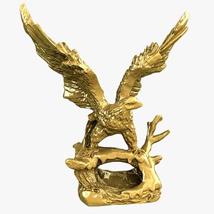 statue eagle 3D model