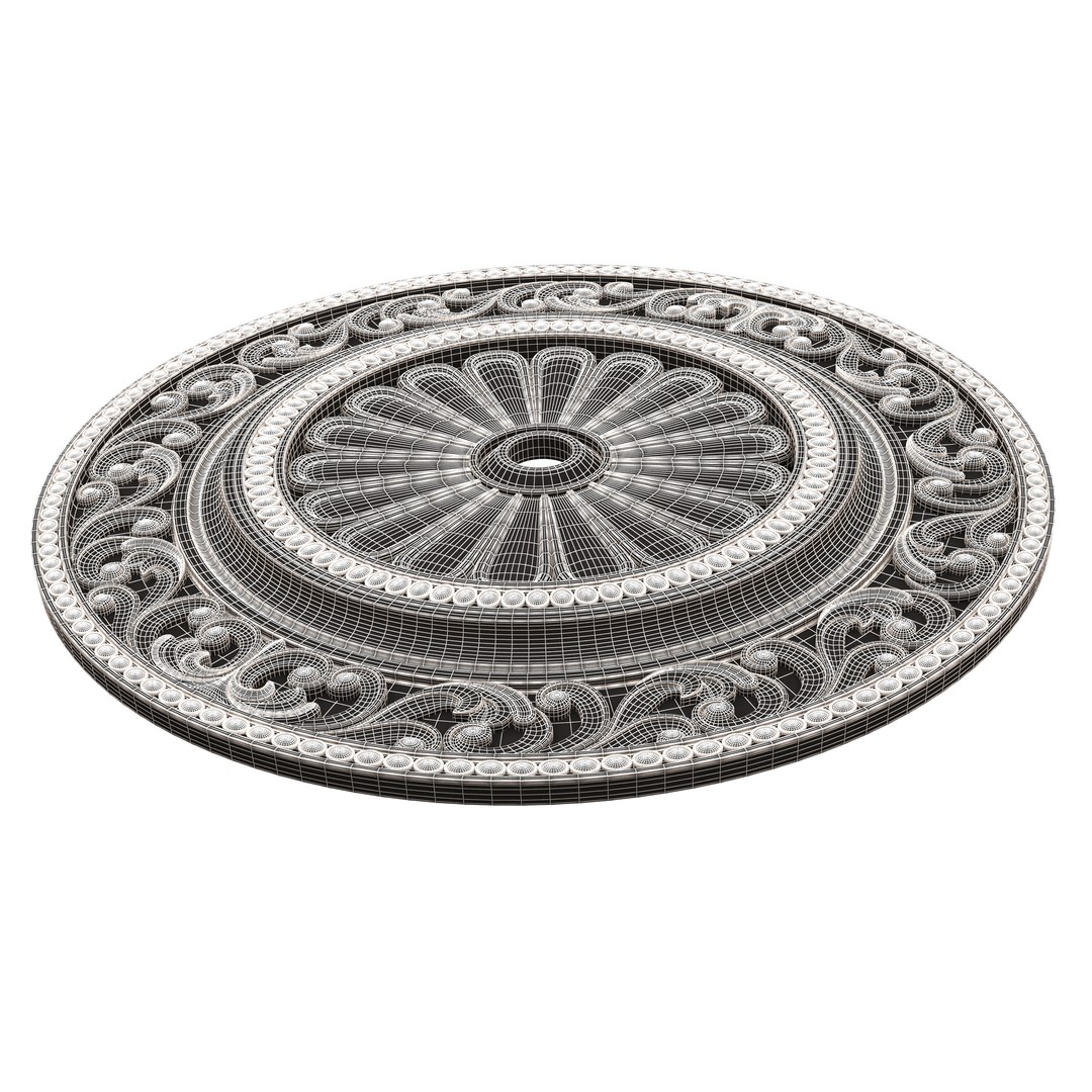 Collection of Ceiling Rosettes 3D model https://p.turbosquid.com/ts-thumb/3R/lg4Q7A/3t/wireframehighceilingrosette016/jpg/1701464993/1920x1080/fit_q87/682ffd0b12853c7b222ee6cc28781473d774c0f6/wireframehighceilingrosette016.jpg