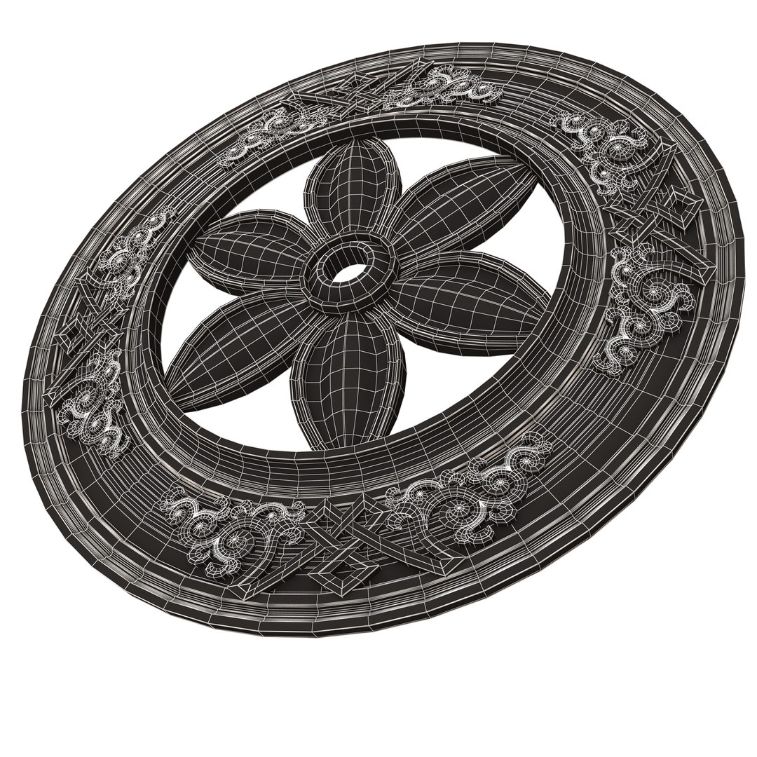 Collection of Ceiling Rosettes 3D model https://p.turbosquid.com/ts-thumb/3R/lg4Q7A/HF/wireframelowceilingrosette035/jpg/1701465089/1920x1080/fit_q87/2cac5a94c363f678b5fa9a0cd1c99c6724054e31/wireframelowceilingrosette035.jpg