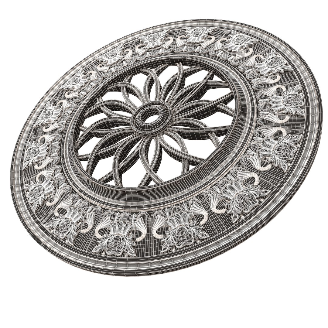 Collection of Ceiling Rosettes 3D model https://p.turbosquid.com/ts-thumb/3R/lg4Q7A/LM/wireframehighceilingrosette045/jpg/1701465037/1920x1080/fit_q87/581dc45474f9d81ef73d7eebab42929dcf45f672/wireframehighceilingrosette045.jpg