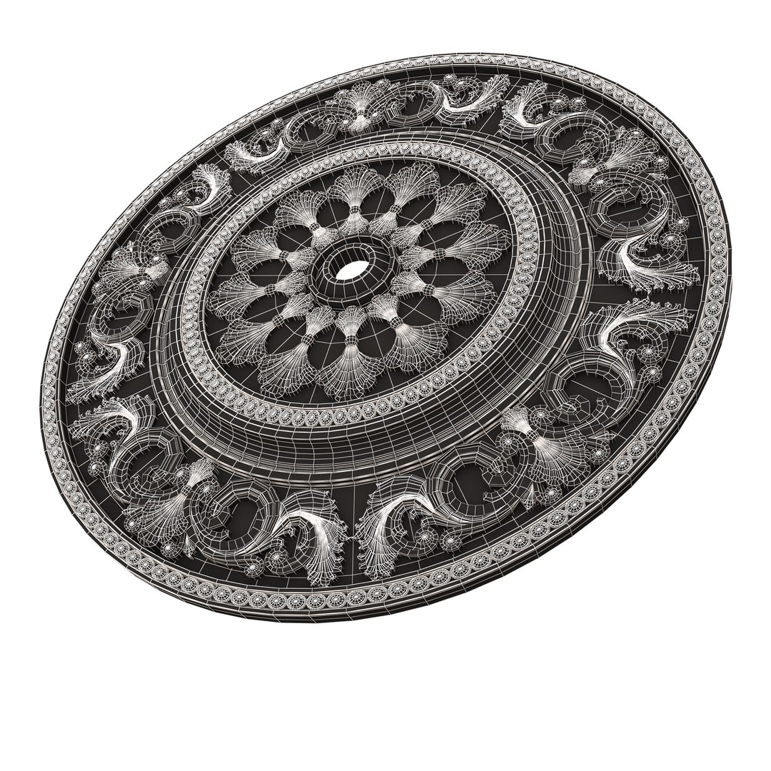 Collection of Ceiling Rosettes 3D model https://p.turbosquid.com/ts-thumb/3R/lg4Q7A/PT/wireframelowceilingrosette065/jpg/1701465111/1920x1080/fit_q87/af37472f003ea54f6c61a40f8c15d82fdcd4a175/wireframelowceilingrosette065.jpg