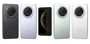 Huawei Mate 70 Pro All Colors Low Poly
