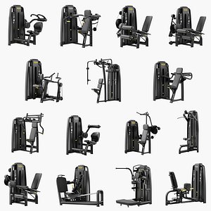 Technogym Selection 700 Gym Collection 3D model