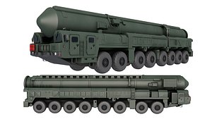 RT-2PM Topol Mobile Intercontinental Ballistic Missile