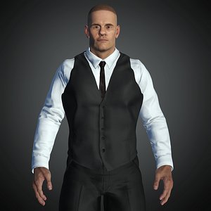 3D model Realistic Man