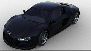 AUD R8 lowpoly