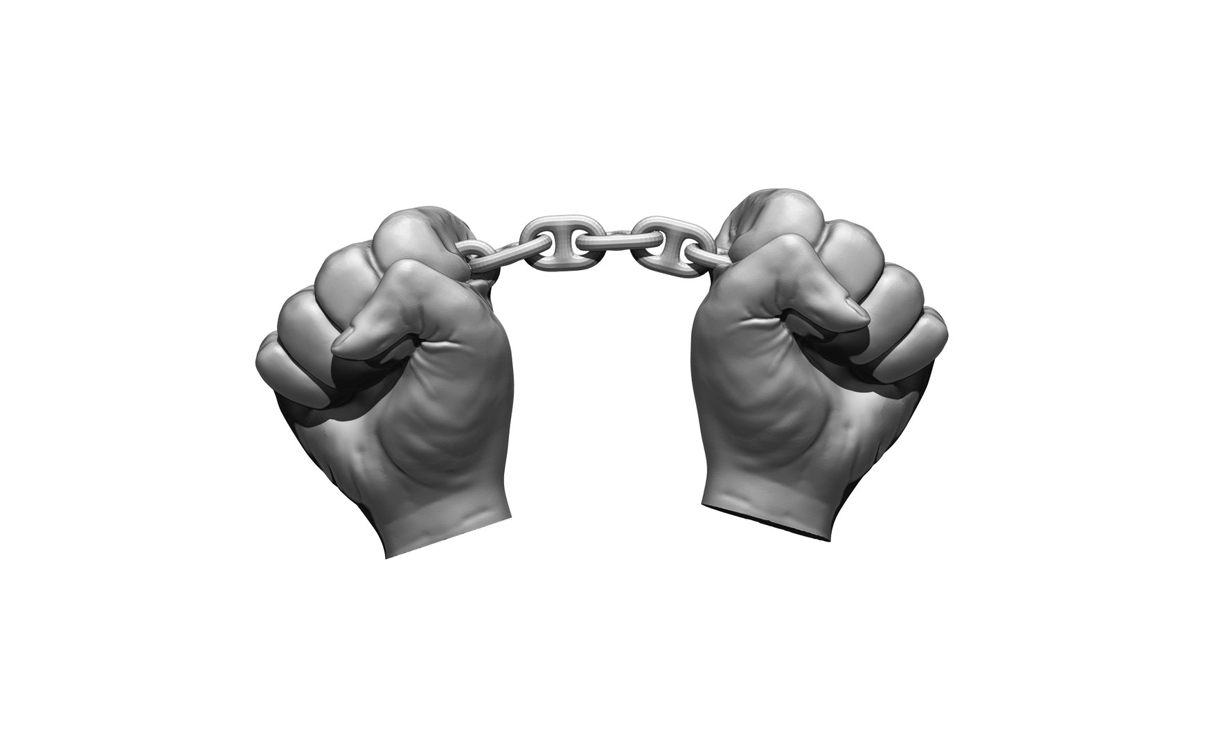 3D Hand Chain Model - TurboSquid 2118047