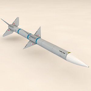 Extreme Detail AIM-120 AMRAAM Missile