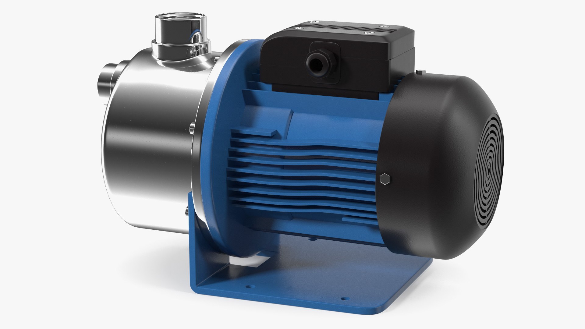 Centrifugal Water Pump 3D model preview