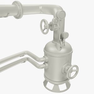 Pipes and Mixing Barrel