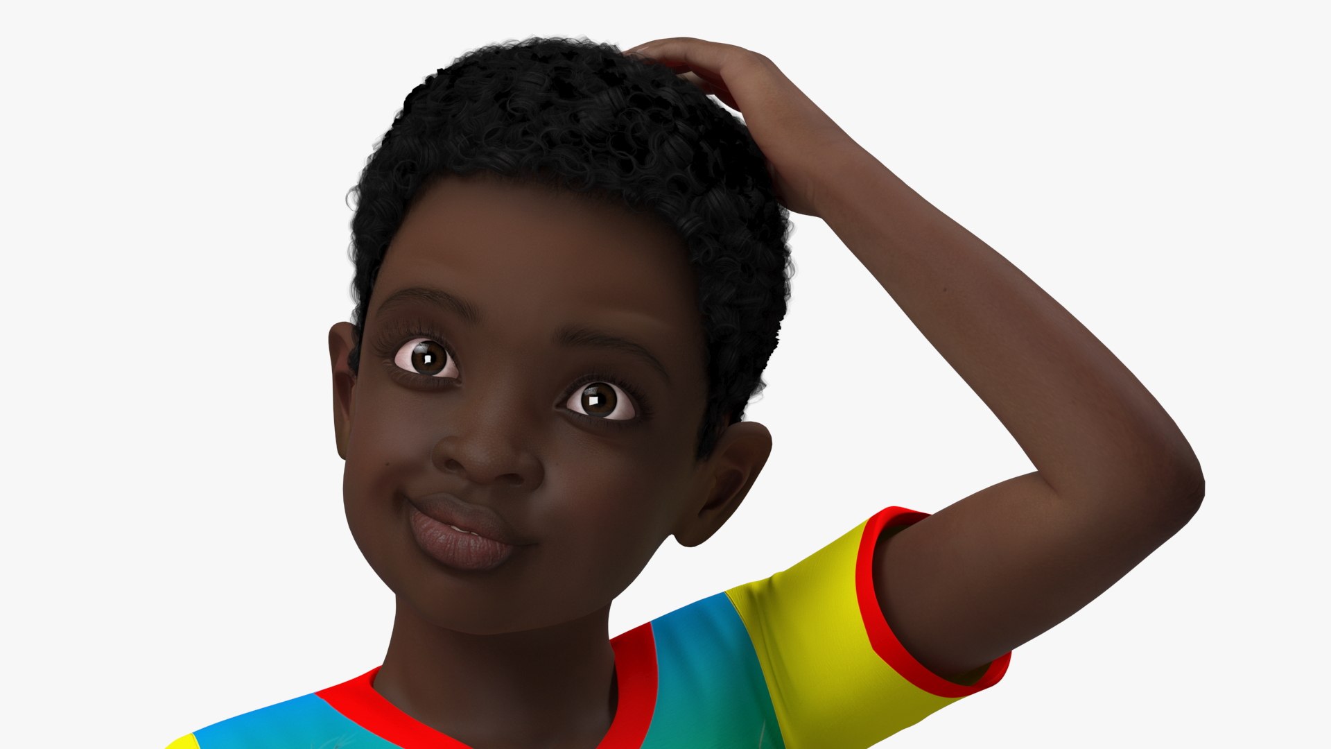 3D Black Child Boy Rigged for Maya model https://p.turbosquid.com/ts-thumb/3S/BV8UPt/tH/blackchildboyriggedformaya3dmodel019/jpg/1664449465/1920x1080/fit_q87/5c626d9a741d423e998b35862f5f9da131795141/blackchildboyriggedformaya3dmodel019.jpg