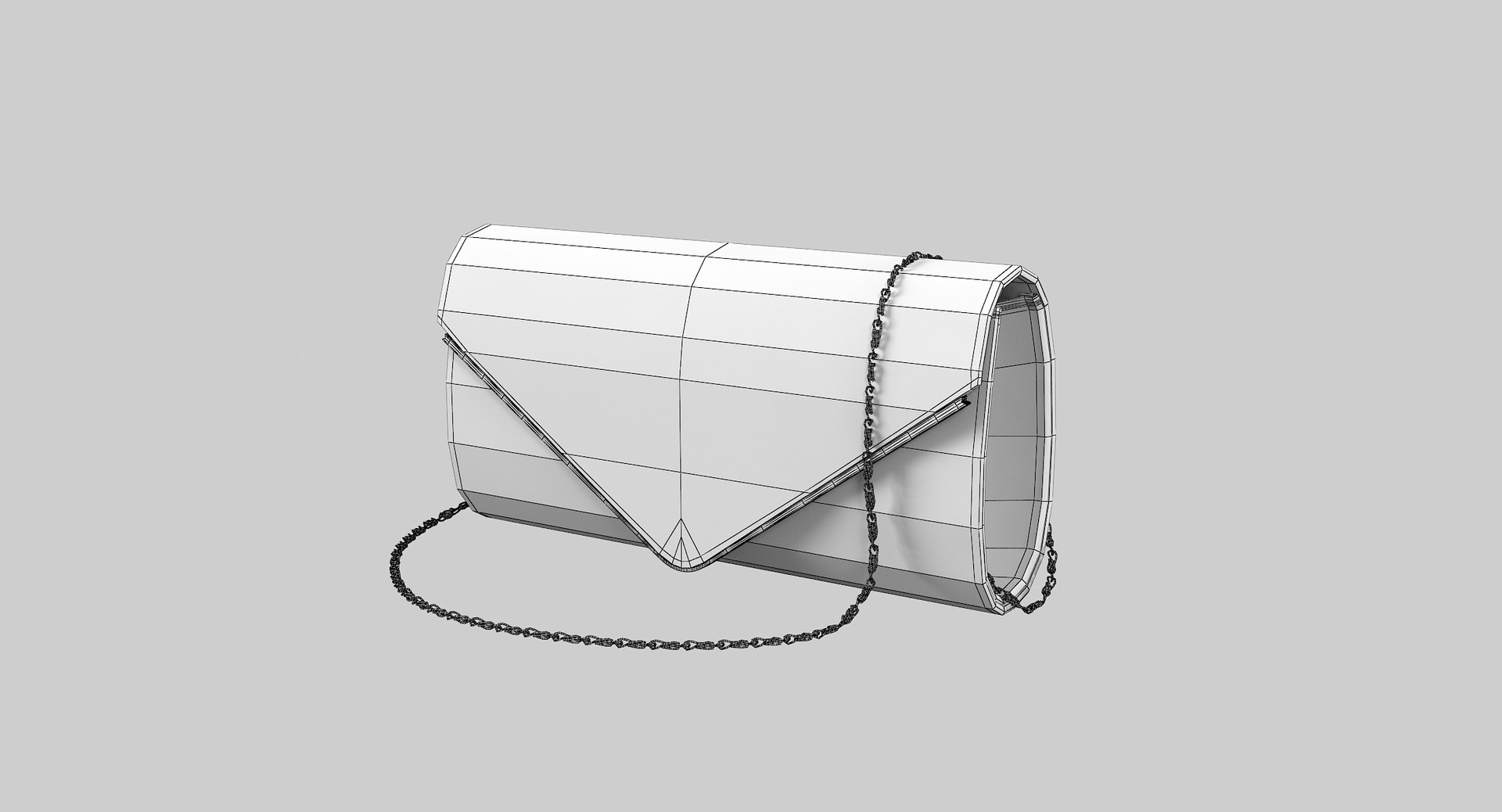 3D Model Gesu Women Clutch Bag - TurboSquid 1333284