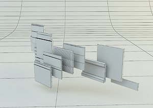 building cladding models 3D model