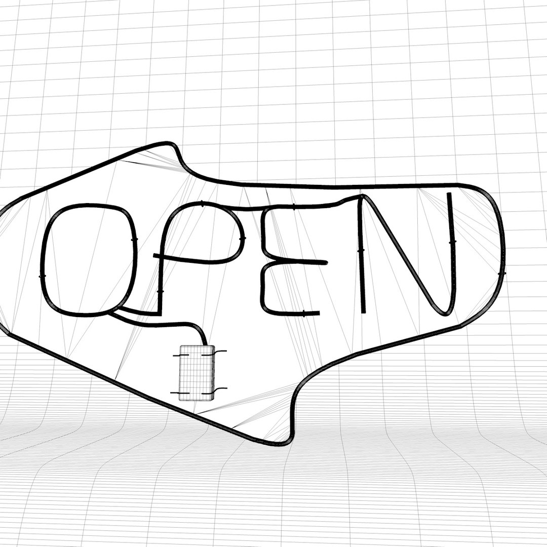 3D Neon Sign Model - TurboSquid 1419516
